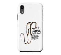 Si la Musique est la Nourriture de l'amour, jouez au Casque Coque pour iPhone XR