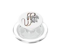 Si la Musique est la Nourriture de l'amour, jouez au Casque PopSockets PopGrip pour MagSafe