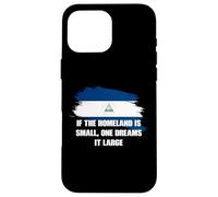 Si la Patrie est Petite, on Le rêve Grand Ruben Dario Coque pour iPhone 16 Pro Max