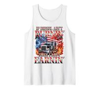 Si Le Diesel ne brûle Pas, Je ne gagnerai Pas Trucker Débardeur