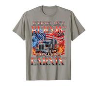 Si Le Diesel ne brûle Pas, Je ne gagnerai Pas Trucker T-Shirt