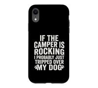 Si Les campeurs se balancent, Je Viens Probablement de trébucher sur Mes Chiens Coque pour iPhone XR