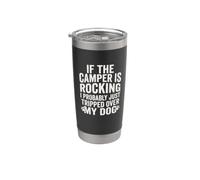 Si les campeurs se balancent, je viens probablement de trébucher sur mes chiens Gobelet isotherme en acier inoxydable double paroi