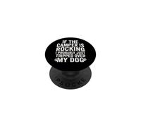 Si Les campeurs se balancent, Je Viens Probablement de trébucher sur Mes Chiens PopSockets PopGrip Adhésif