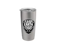Si les extraterrestres peuvent trouver la Terre, vous pouvez trouver un professeur Pencil Man Gobelet isotherme en acier inoxydable double paroi
