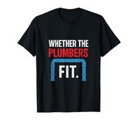 Si les plombiers s'adaptent à un design amusant de raccord de tuyau T-Shirt