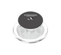 Si l'ignorance est la félicité, Pourquoi Les politiciens sont-Ils si malheureux PopSockets PopGrip pour MagSafe