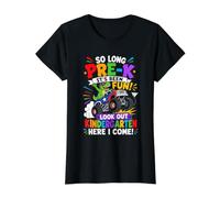 Si Longtemps Avant la Maternelle, c'était Amusant, Attention à la Maternelle, j'arrive T-Shirt Graphique avec Valeur, Femme, Noir, XS