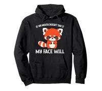 Si ma bouche ne le dit pas, mon visage le dira Sweat à Capuche