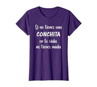 Si no Tienes una Conchita en tu Vida, no Tienes Conchita T-Shirt, Femme, Violet, M