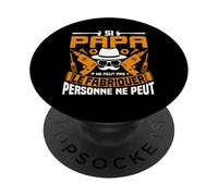 Si Papa Ne Peut Pas Le Fabriquer Personne Ne Peut Cadeau PopSockets PopGrip Adhésif