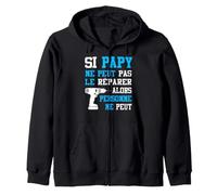 Si Papi ne Peut Pas Le Réparer Personne ne Peu Papi Cadeau Sweat à Capuche