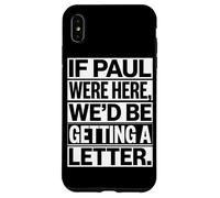 Si Paul était là, Blague audacieuse et drôle sur Un Pasteur chrétien Coque pour iPhone XS Max