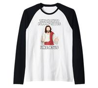 Si Près De Renverser Les Tables comme Jésus Manche Raglan