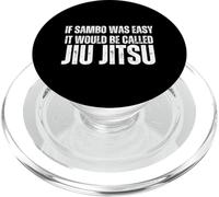 Si Sambo était Facile, il Serait appelé Jiu Jitsu drôle PopSockets PopGrip pour MagSafe