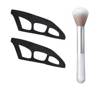 SI SEN 3 Pièces Outil d'Ombre à Paupières, Outil de Maquillage pour Débutants, Pochoirs de Maquillage Rapide, pour les Filles