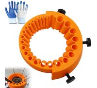 SI SEN Affuteuse Foret, Affuteur de Foret pour Meuleuse D'angle et Meuleuse de 125 mm, Dispositif de Meulage de Forets pour le Meulage de Forets de 2 à 13 mm