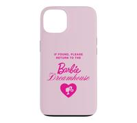 Si trouvé, Veuillez Retourner à la Maison de rêve Barbie Coque pour iPhone 13