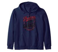 Si tu as Besoin de Moi, Je Serai dans The Garage Mechanics, Gearheads Sweat à Capuche