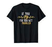 Si tu as des fibrillations - Infirmière en cardiologie - T-Shirt Graphique avec Valeur