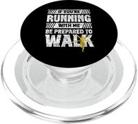 Si tu Cours avec Moi, prépare-toi à Marcher Run Runner PopSockets PopGrip pour MagSafe