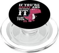 Si tu ES Heureuse et Que tu Le Sais, Tape dans ta Main PopSockets PopGrip pour MagSafe