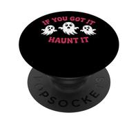 Si tu l'as, hante-Le, de Jolis fantômes PopSockets PopGrip Adhésif