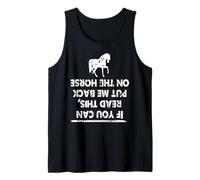 Si Tu Lis Ça Remets-Moi sur Mon Cheval Débardeur
