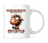 Si Tu Me Cherches Encore Des Noises, On Joue À Un Jeu Qui S'Appelle « Conduit, Conduit, Ruban Adhésif ». Tasses À Thé Pratiques Tasse Avec Anse Tasse À Café Pour Travail Maison 330Ml