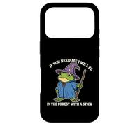 Si tu me cherches Je Serai dans la forêt avec Un bâton Coque pour iPhone 17 Pro