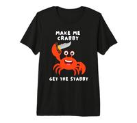Si Tu Me Énerves, Je Te Poignarde T-Shirt Haut de Gamme