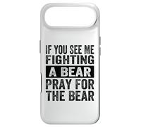 Si tu me Vois Combattre Un Ours, Prie pour Que l'ours Soit drôle Coque pour iPhone Air