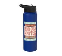 Si tu ne m'aimes pas, souviens-toi que c'est l'esprit qui prime sur la matière Stainless Steel Insulated Water Bottle