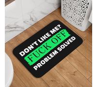 Si Tu Ne M'Aimes Pas, Va Te Faire Foutre, Problème Réglé. Welcome Paillassons Anti-Salissures Paillasson Intérieur Doux Paillasson D'Entree pour Chambre Cuisine Porte 40X60Cm