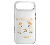 Si Tu Parles on Répète Humour Perroquet Cacatoès Ara Coque pour iPhone Air