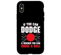 Si tu Peux esquiver Une clé, tu Peux esquiver Une Balle Coque pour iPhone X/XS