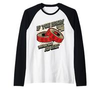 Si tu Sais ce Que C'est, tu ES Aussi Vieux Que du rétro Vintage Manche Raglan
