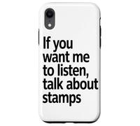 Si Tu Veux Que Je T'écoute, Parle-Moi De Timbres Amoureux De Coque pour iPhone XR