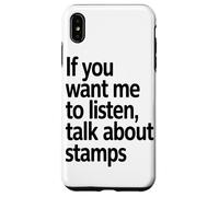 Si Tu Veux Que Je T'écoute, Parle-Moi De Timbres Amoureux De Coque pour iPhone XS Max