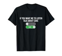 Si tu Veux Que j'écoute Talk About Cars - Racing Muscle Car T-Shirt