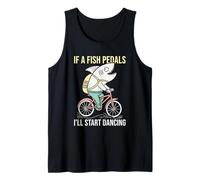 Si Un Poisson pédale, Je Vais Commencer à Danser. Vélo et Poisson Débardeur