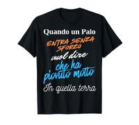 Si Un Poteau Entre sans Effort, il a Beaucoup pluvié T-Shirt