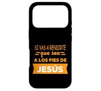 Si Vas a rendirte Que Sea a Los pies de Jesús Coque pour iPhone 17 Pro