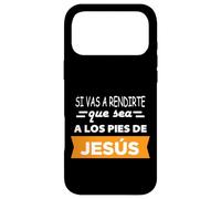 Si Vas a rendirte Que Sea a Los pies de Jesús Coque pour iPhone 17 Pro Max