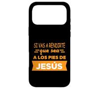 Si Vas a rendirte Que Sea a Los pies de Jesús Coque pour iPhone 17 Pro Max
