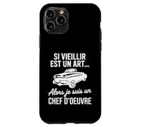 Si Vieillir est Un Art Alors Je suis Un Chef d’œuvre Humour Coque pour iPhone 11 Pro