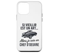 Si Vieillir est Un Art Alors Je suis Un Chef d’œuvre Humour Coque pour iPhone 12 Mini