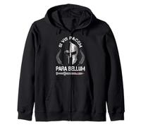 Si Vis Pacem Para Bellum Citation de motivation Fighter Gym Sweat à Capuche