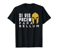 Si Vis Pacem Para Bellum Guerrier Citation Antique T-Shirt Graphique avec Valeur