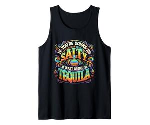 Si Vous Allez être salé au Moins, apportez la Boisson à la Tequila Débardeur